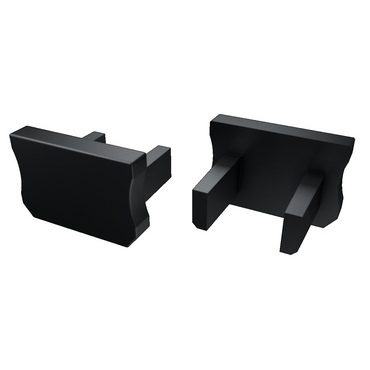 Koncovka profilu GREENLUX EC-PROFIL X BLACK (12-0082-01)