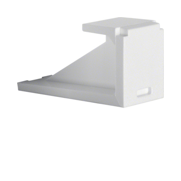 HAG 1990 Záslepka, modulová, 15 x 18 x 35 mm, příslušenství, pol. bílá