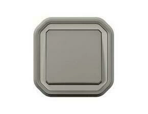 Přepínač střídavý LEGRAND PLEXO 069811L, řazení 6, zapuštěná montáž, šedá