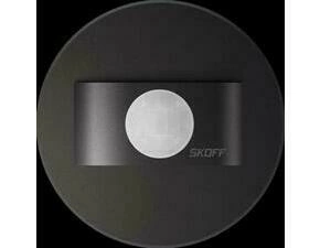 LED svítidlo orientační SKOFF Rueda PIR 120 Motion Sensor 10 V DC 0,2 W IP20 PIR 120o černá