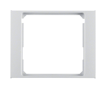 HAG 11087003 Mezirámeček pro středový díl, Berker K.5, Alu, lak.