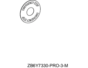 SCHN ZB6Y7330 Štítek se symbolem