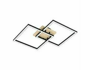 EGLO HL/4 GU10 SCHWARZ/HOLZ 'BARBOTTO'