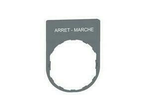 SCHN ZBYP2166C0 Štítek s popisem