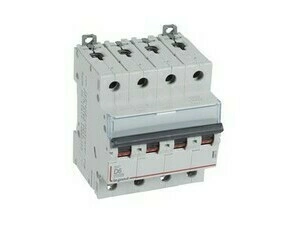 Jistič čtyřpolový LEGRAND 409529 DX3 4P D6 10000A/16KA