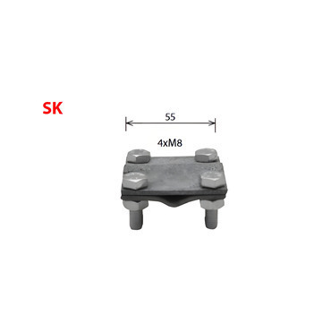 Svorka křížová KOVO 23795 SK, nerez