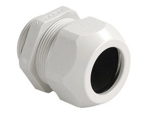 AG-1555.16.14 Kabelová vývodka Syntec, plastová, světle šedá, závit Pg16, pro průměr kabelu 8,5
