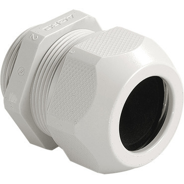 AG-1555.16.14 Kabelová vývodka Syntec, plastová, světle šedá, závit Pg16, pro průměr kabelu 8,5