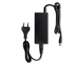 Adaptér napájecí MC LED adaptér 84W, DC 24V/3,5A, IP20, černý plast, s vidlicí