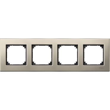 SCHN MTN403405 Merten - Rámeček čtyřnásobný M-Elegance, Titanium