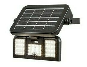 Solární svítidlo Lihull černá LED 9,6W RABALUX 77020