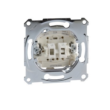 SCHN MTN3755-0000 Merten - Mechanismus tlačítkového ovládače žaluzií řazení 1/0+1/0, 10A