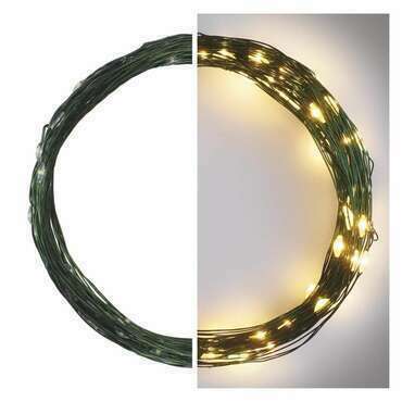 EMOS D3AW04 75LED XMAS NANO 7,5M G IP44 WW