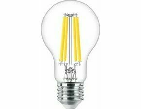 LED žárovka Philips MASTER Value Bulb D 11.2-100W E27 940 A60 CL G, Stmívatelná, čirá