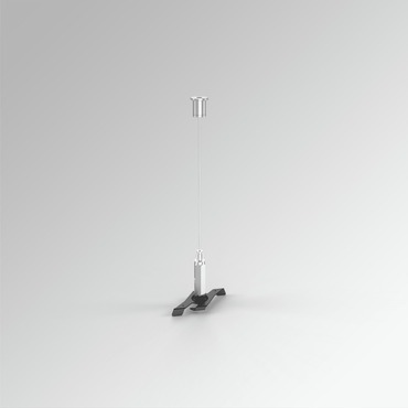 Lankový závěs LEDVANCE TRACKLIGHT WIRE SUSP EZCLICK 5M BK PWGR