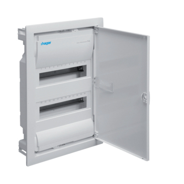 Rozvodnice zápustná HAG VU24NE Rozvodnice zápustná volta, 2-řadá, 24+4 mod.