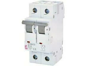 Jistič dvoupolový ETI 002113511, ETIMAT 6 2p B4