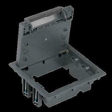 Víko revizní SIMON S200/1, Simon SF, montážní rozměr 170 x 155 mm, šedá