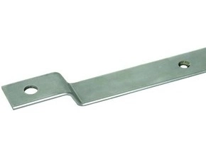 DEHN 860315  Připojovací praporec úhlový pro pásek 30x3,5 nerez V4A L 1500mm  s otvorem 11mm DEHN DEHN