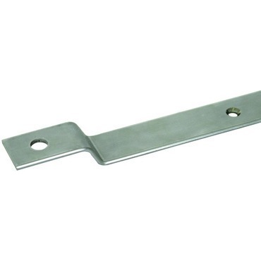 DEHN 860330  Připojovací praporec úhlový pro pásek 30x3,5 nerez V4A L 3000mm   s otvory 11mm DEHN DEHN