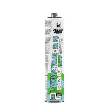 Tmel polyuretanový DEBBEX 31303BD, kartuše, šedá, 300 ml