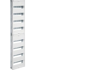 HAG UW81V Rám s DIN lištami, krytem a bezšroub. svorkami pro