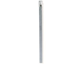 CIMCO 186010 Ocelová páska stříbrná 200 x 7,9 mm (100 ks)