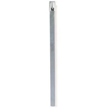 CIMCO 186010 Ocelová páska stříbrná 200 x 7,9 mm (100 ks)