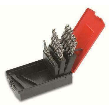 CIMCO 201360 Sada spirálových vrtáků HSS o 1 - 13 mm (25 ks)