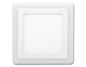 LED svítidlo vestavné ECOPLANET 24, 5x24, 5cm, 18W+6W, 4000K+2700K, IP20, 1200lm