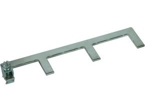 DEHN 900461  Zemnící propojovací hřeben   3-pólový 10 TE s připojovací svorkou do  25 mm2 DEHN DEHN