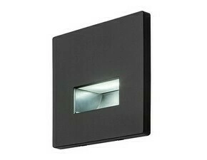 Vestavné svítidlo Lunca černá LED 1W RABALUX 77195