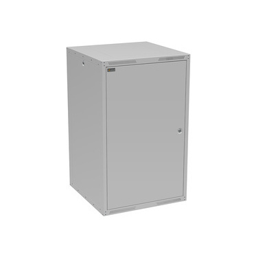 Rozvaděč nástěnný SOLARIX GrandND-20U-66-21-G, 19", 20U, RAL 7035, 600x600 mm, plechové dveře