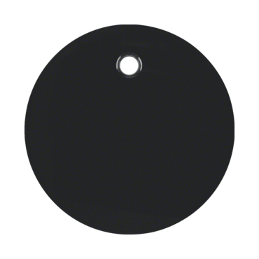 HAG 11462045 Centrální díl pro tahový spínač a tlačítko, Berker R.1/R.3, černá, lesk