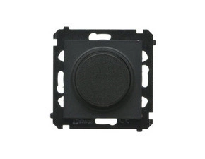 SIMON TES9L.01/149 Stmívač pro stmívatelné LED, otočné, tlačítkové spínání, jednoobvod, 2-200W,230V~