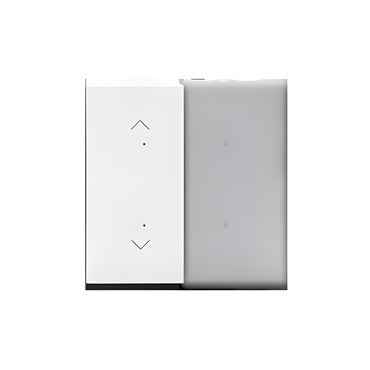 Kryt SIMON 55 TKE21/111, pro elektronické spínače a ovladače, 1/2násobný, bílá matná