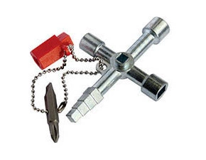 NG ND 000 310  Univerzální křížový klíč pro běžné zámky rozvaděčů