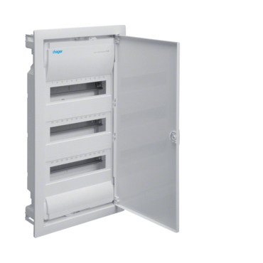 Rozvodnice zápustná HAG VU36NE Rozvodnice zápustná volta, 3-řadá, 36+6 mod.