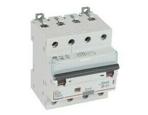 Chránič kombinovaný LEGRAND 411226 DX3 KOMB. 4P B25 30MA A 6KA