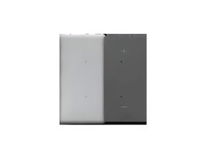 Kryt SIMON 55 TKE25/116, pro elektronické spínače a ovladače, 1/2násobný, pravostranný, grafitová ma