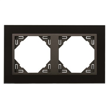 ELKO 90920 TES 90920 TES - sklo černá/šedá