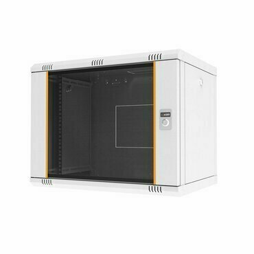 Rozvaděč nástěnný WIREX 7U6045SKD, 19", 7U, 600x450 mm, skleněné dveře, odnímatelné bočnice