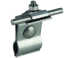 DEHN 223010  Podpěra vedení nerez pro plechové střechy připevnění na zaoblení, prům. 20mm, pro p DEH DEHN