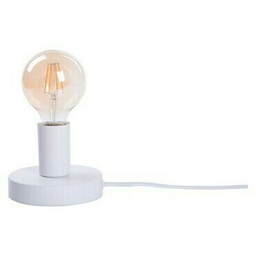 Stolní lampa Bowie bílá E27 1×60W RABALUX 6570