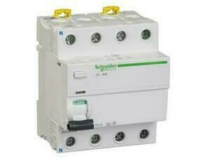 SCHN A9R22440 Proudový chránič iID 4P 40A 100mA A export RP 0,39kč/ks