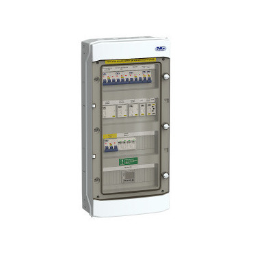 Fotovoltaický rozvaděč NG 53 7037.01, AC-25A funkce backup (GoodWe, Growatt, Solax apod. do 10kW)