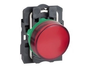 Signálka s LED SCHNEIDER XB5AVM4, 230.....240V, rudá