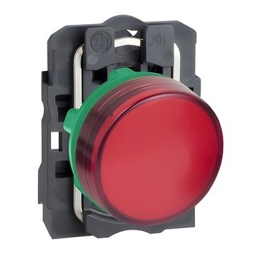 Signálka s LED SCHNEIDER XB5AVM4, 230.....240V, rudá