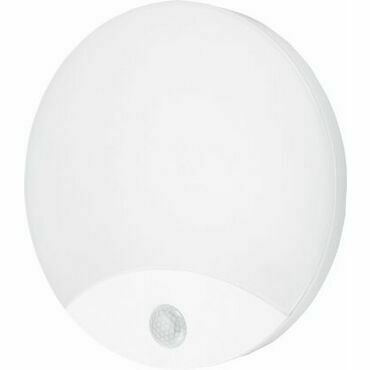 LED svítidlo stropní GREENLUX LED HIBIS 15W PIR NW, senzor, bílá