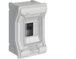 Rozvodnice nástěnná HAG VE103L, vector II, IP65, 1-řadá, 2+1